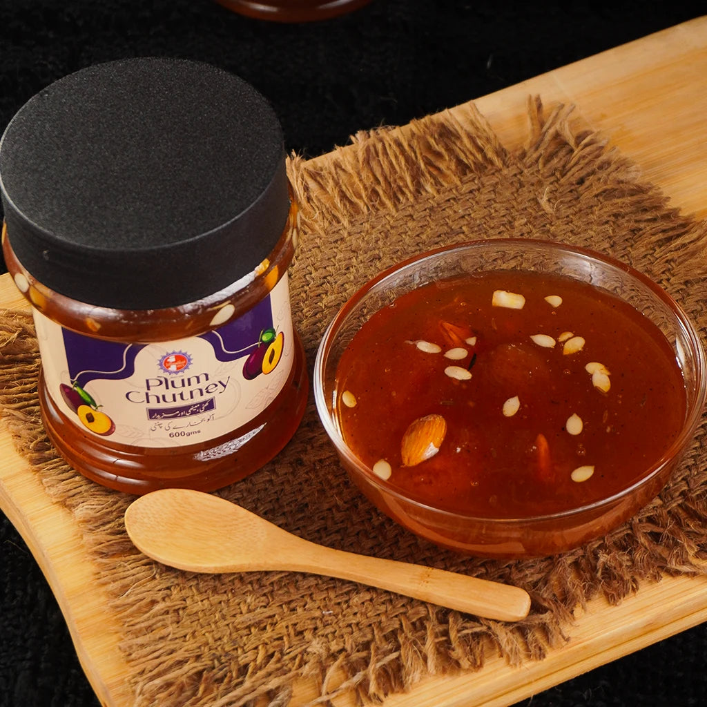 Plum Chutney Jar